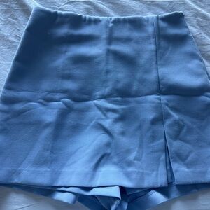 Zara Sky Blue Skirt